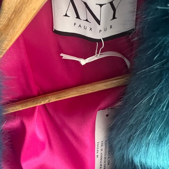 Coat simili fur - Picture 5 of 5